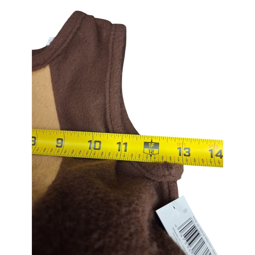 Kmart Toddler Monkey Costume 1-2 Years Brown Plush Halloween Animal Hood Tail - Picture 5 of 10
